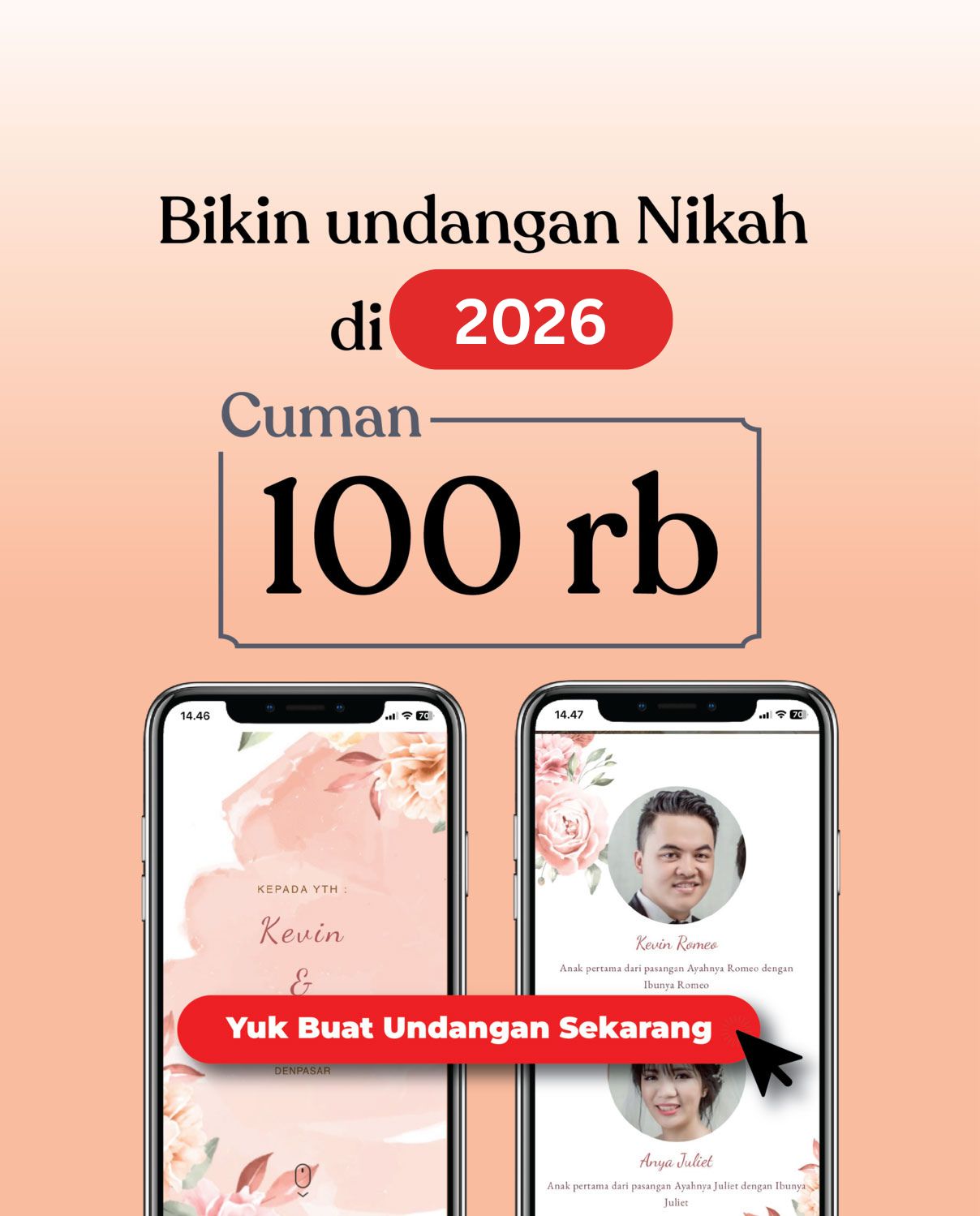 Buat Undangan Nikah di Weddingku.id